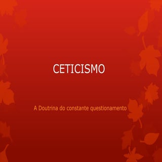 Ceticismo slidees
