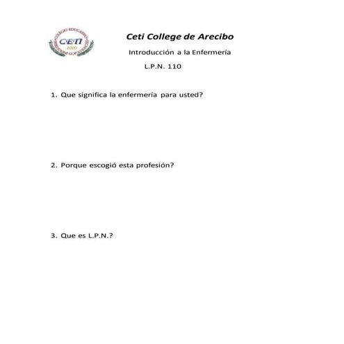 Ceti college de arecibo