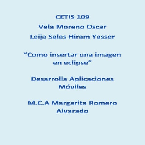 Cetis 109