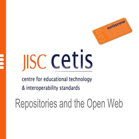 Repositories and the Open Web