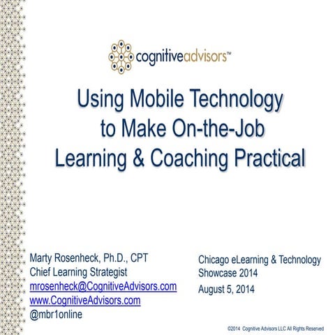 Cets 2014 rosenheck using mobile technology