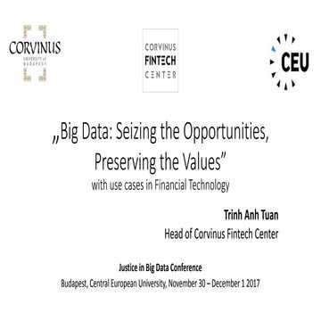 Justice in Big Data Conference