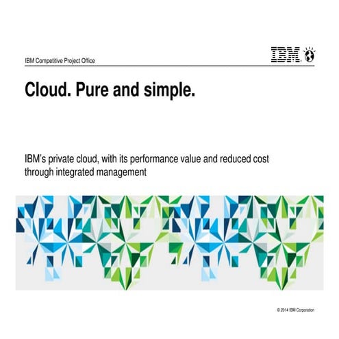 PureSystems on the Private Cloud, John Kaemmerer and Gerry Novan, 11th Sept 14