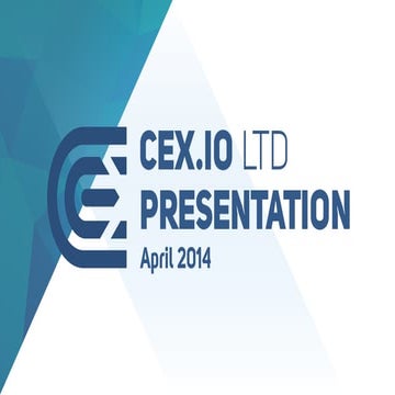 CEX.IO PRESENTATION | PDF