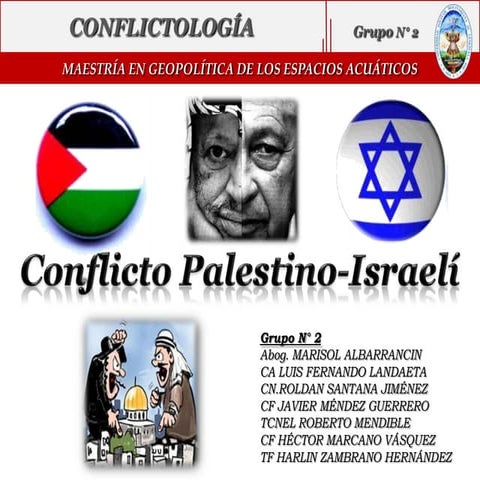 Conflicto Palestino Israeli (Segundo Grupo)