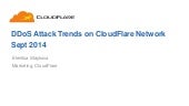 DDoS trends on CloudFlare network -...