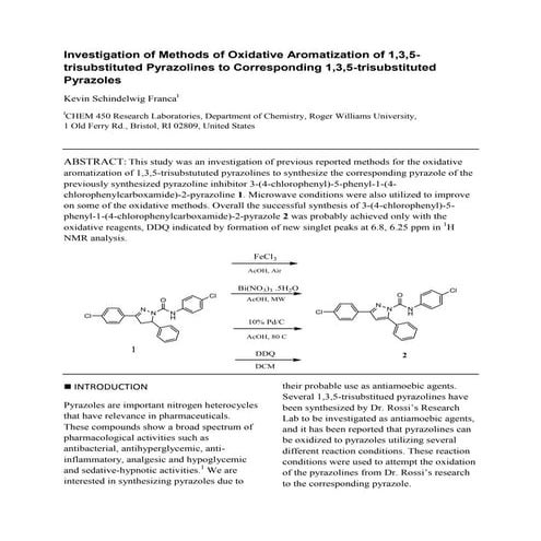 CHEM 450 Final Report