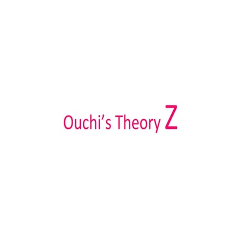 THEORY Z