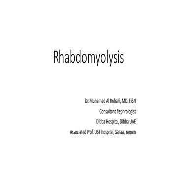 rhabdomyolysis 2016