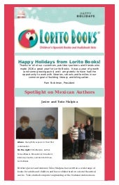 Lorito Books Newsletter