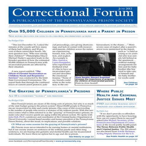 June 2012 Correctional Forum