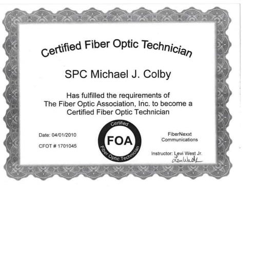 FOA Cert | DOCX