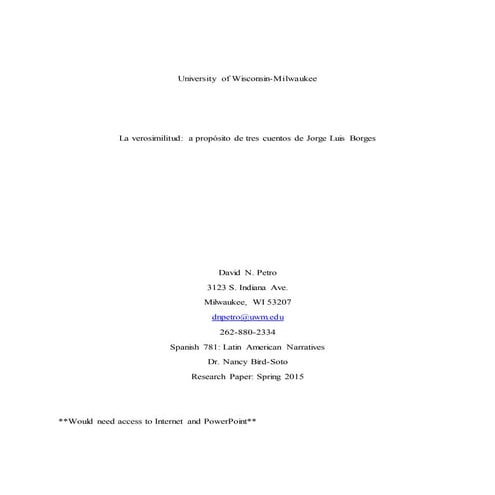 Abstract Borges Paper NCCLA Conference 2015