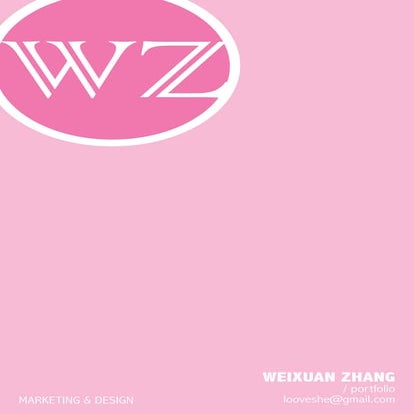 Portfolio-Weixuan Zhang