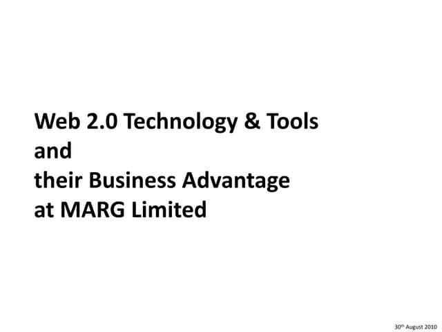 Web 2.0 Presentation - Final