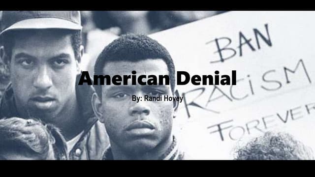 American Denial