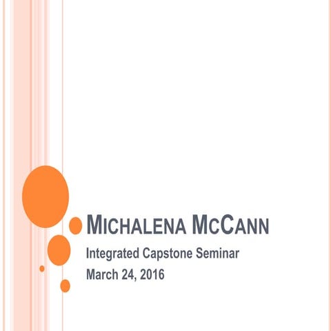 Michalena McCann power point