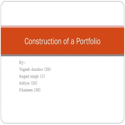 Cfa Review Course The Portfolio Management Process Sandy G 1227785626204616 8