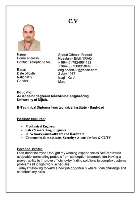 Eng.saeed Rasool presentations