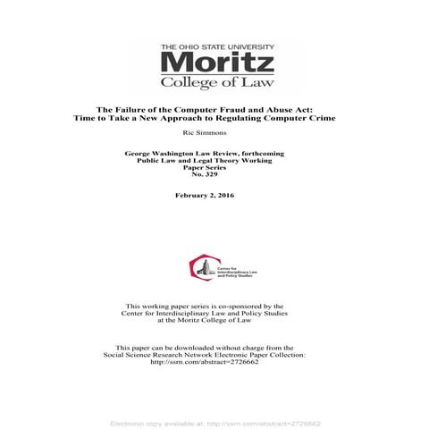 Revamping the Computer Fraud and Abuse Act