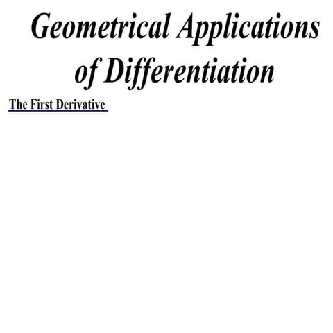 11X1 T09 01 first derivative