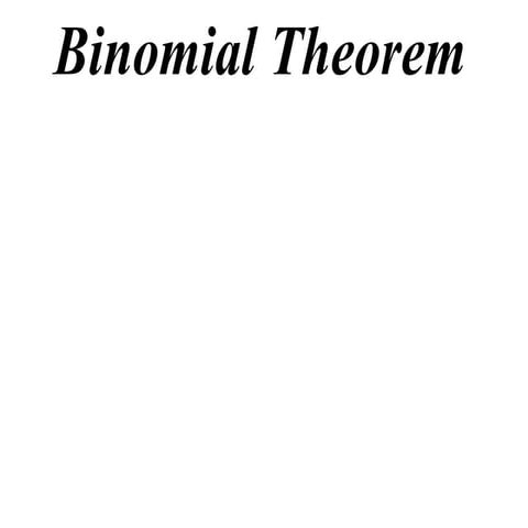 12X1 T08 01 binomial expansions