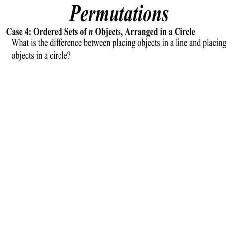 12X1 T09 07 arrangements in a circle