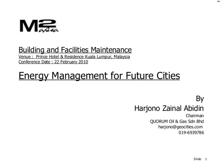 Energy Management Future City