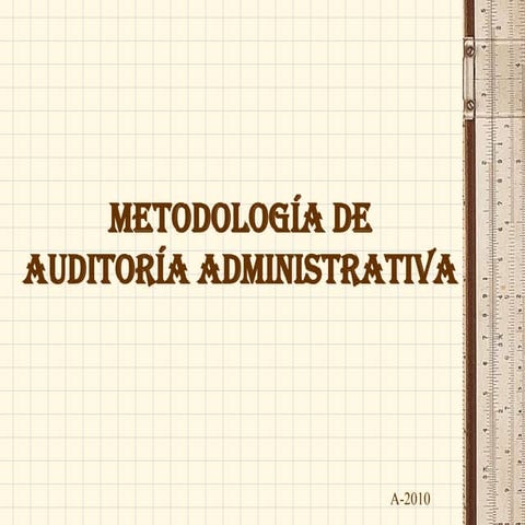 Clase No 2 Auditoria 2010