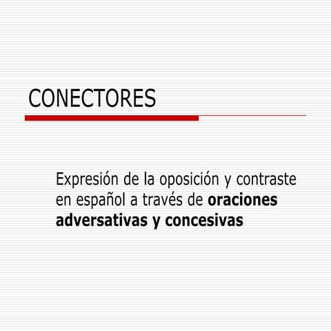 Oraciones concesivas | DOCX