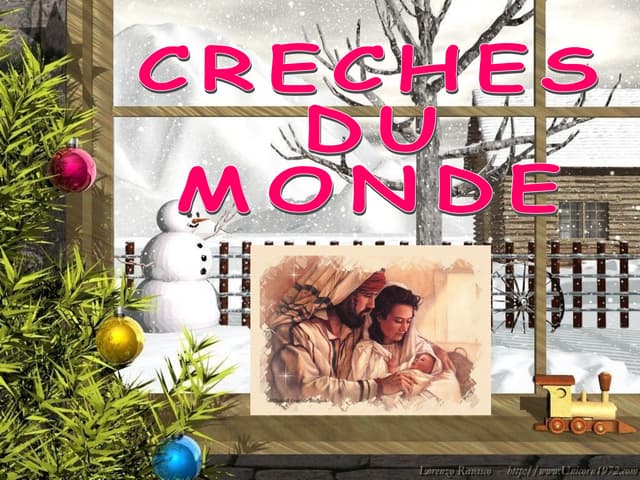 Crèches du monde