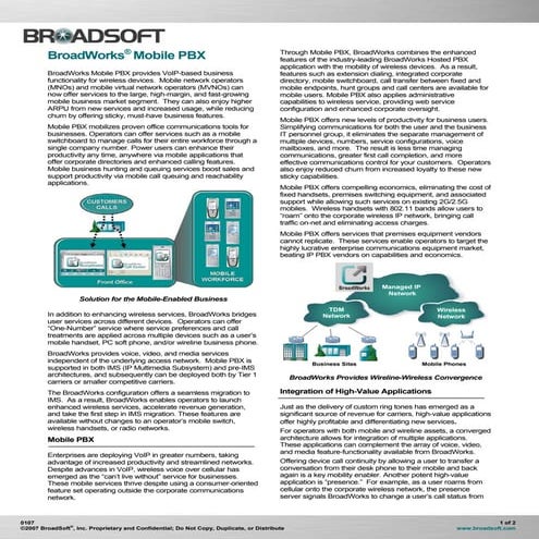 Broadworks MobileMax