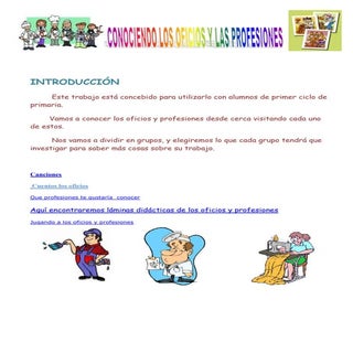 Conociendo los oficios y las profes...