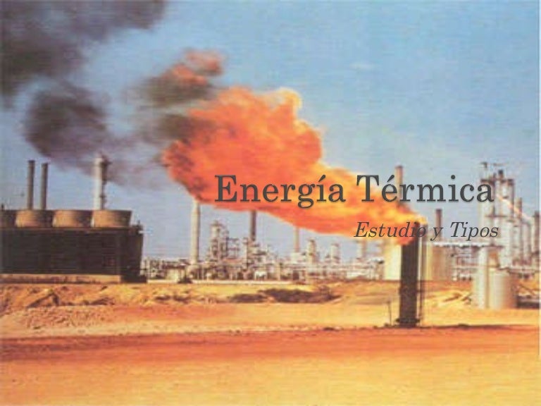 Resultado de imagen para energia termica
