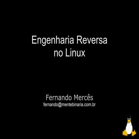Engenharia Reversa no Linux