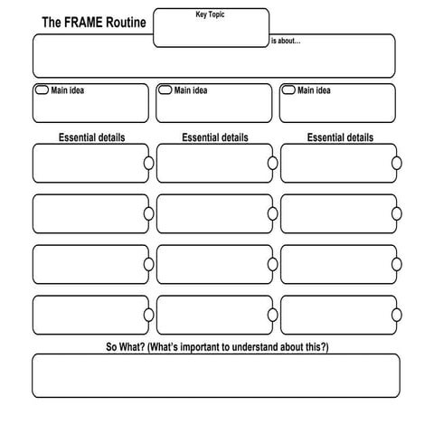 FRAME Templates