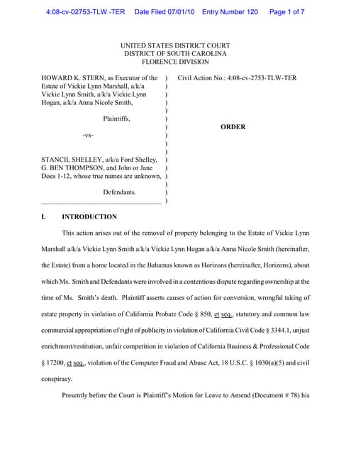 Wade Letter #2 | PDF
