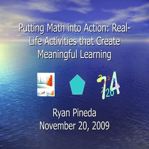 HSPA Workshop Presentation 2009