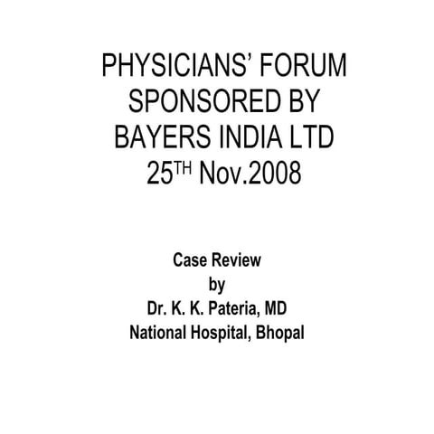 physicians' forum bhopal