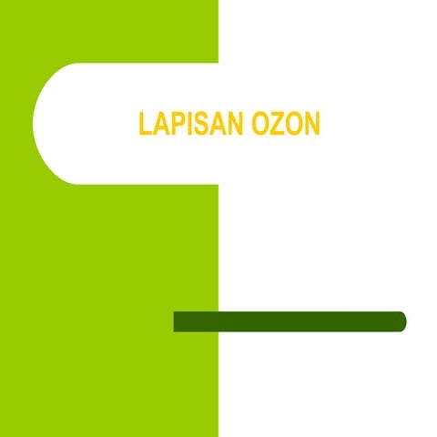 Lapisan Ozon