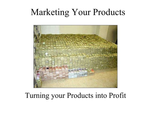Import/Export - Marketing your Products