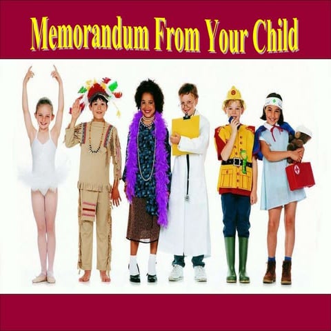 Memorandum From Your Child