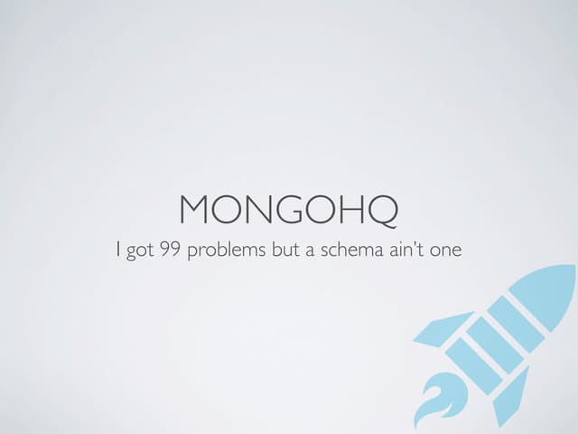 MongoBoston - MongoHQ
