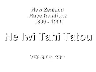 New Zealand 1800 1900  Race Relations   2011 Classroom Version
