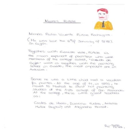 Nicanor Piñole´s biography in English