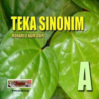 TEKA SINONIM