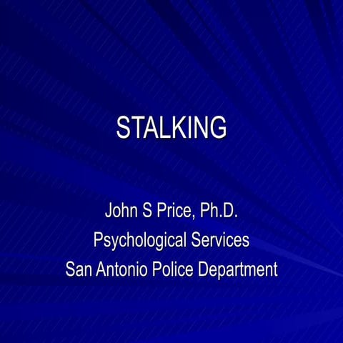 Stalking
