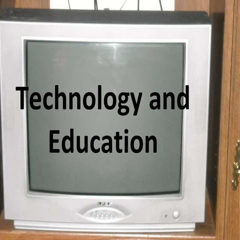 Technology and Education