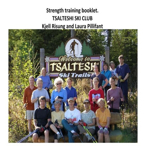 Tsalteshi Ski Club Training Program