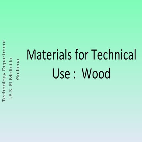 Wood and it's types. | PPTX